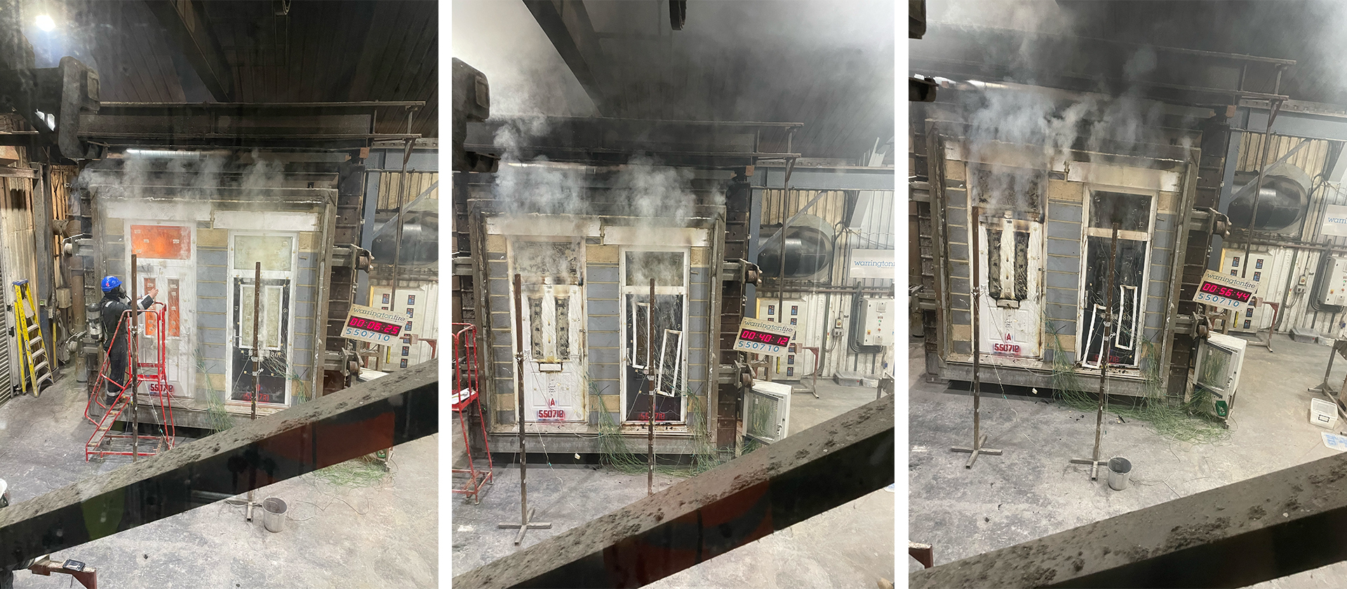 Fire Stop Doors fire test results